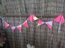 Pepper Pig material double sided bunting 78inch long