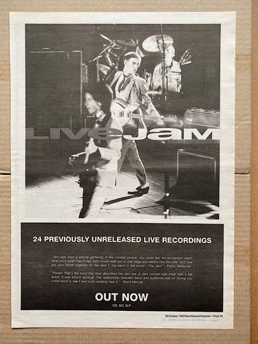 Jam live poster - jam,