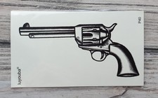 Temporary Tattoo Small Gun