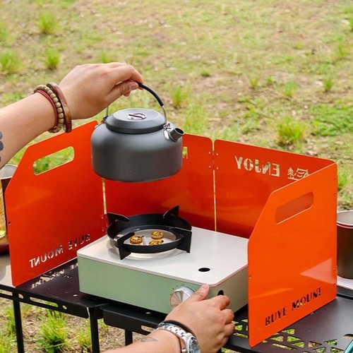Four folding camping stove - folding,