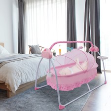 Pink Electric Baby Rocker
