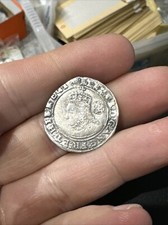 1593 Elizabeth 1st Hammered