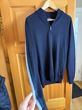 Mens Navy Blue Remus Uomo Half