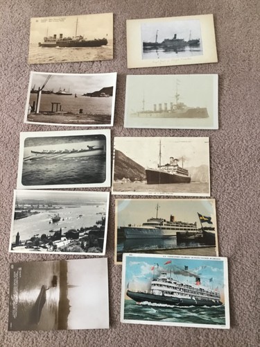 Vintage shipping ships - 10,