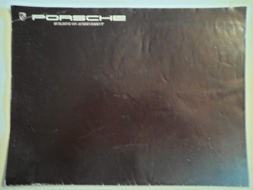 Porsche range orig 1986 mkt - porsche,