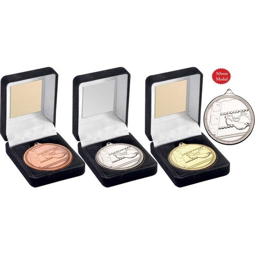 Swimming medal velvet - swimming, case