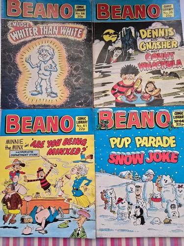 Vintage beano comic library - beano,