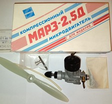 MAP3 MARZ 2.5cc Model Aircraft Diesel Engine. Excellent Running Condition.