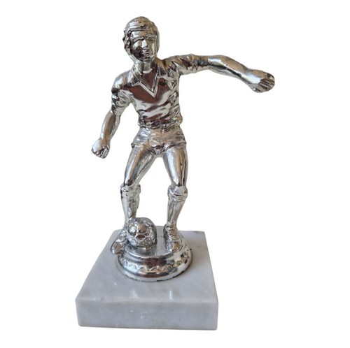 Vintage football trophy figure - football,
