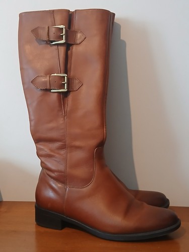 Clarks ladies tan leather - ladies,