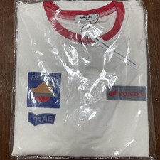 Honda Repsol Gas T-Shirt White/Red Mortor Cycle Bike Rare Model JPN Limited Edit
