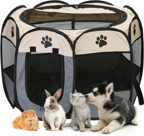 Foldable pet playpen - pet,