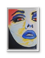 ABSTRACT PORTRAIT POP ART