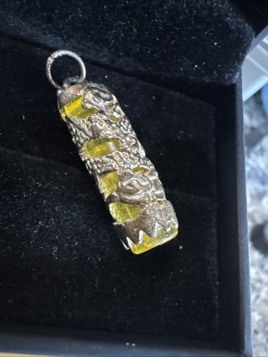 Thai takrut amulet pendant - takrut,