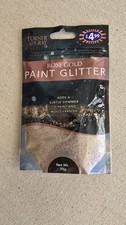 Paint Glitter " Rose Gold " 70g By Turner & Grey For Walls & Woodwork Free Post