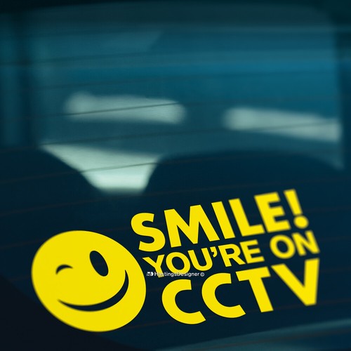 Smile you are cctv camera - smile,