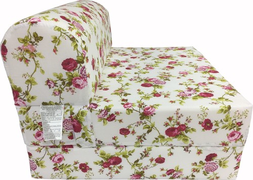 Roses white sleeper chair - sleeper,
