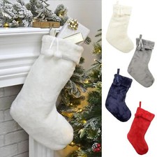 Luxury Fur Christmas Stocking