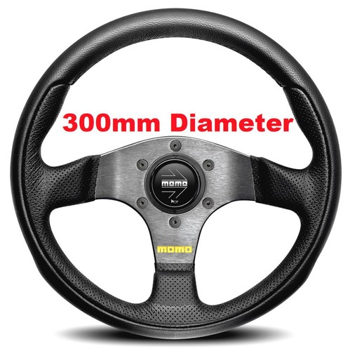 Genuine momo team 300mm black - genuine,