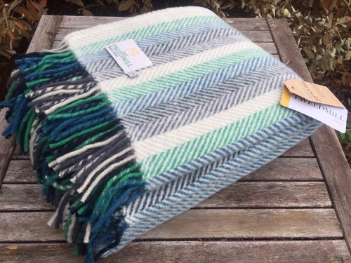 Tweedmill textiles blue green - textiles,