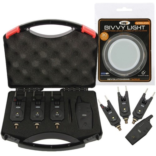 Fishing bite alarms - fishing, set