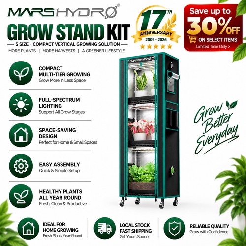 2026 mars hydro tier grow - 4-tier,