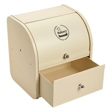 Metal Bread Bin Double Layer