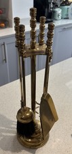Vintage Polished Brass Four