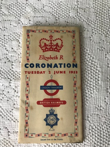 Vintage elizabeth coronation - r,