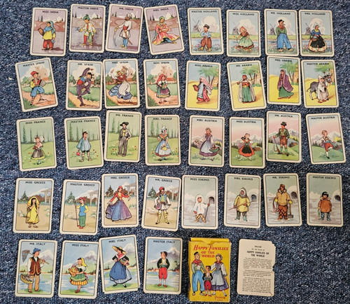Vintage happy families the - families,