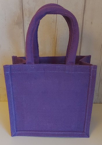 Small jute gift bag party - jute,
