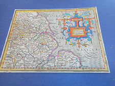 100% ORIGINAL EAST ENGLAND REGIONAL  MAP BY MERCATOR C1680  VGC 
