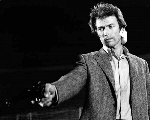 Clint eastwood aims his - clint,