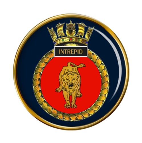 Hms intrepid royal navy pin - intrepid,,