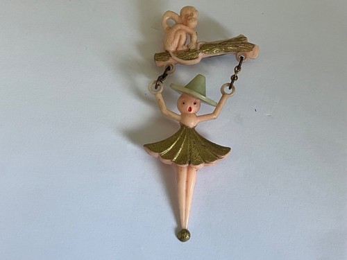 Vintage bakelight ballerina - vintage,