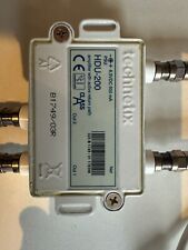 Technetix HDU-200 2 port amplifier for cable TV. 