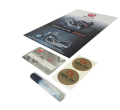 Alpha dot motorcycle security - motorcycle,