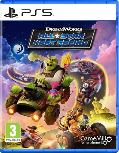 Dreamworks all star kart - dreamworks,