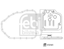 Hydraulic filter set automatic - filter,