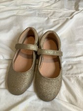 Next Girls Gold Glitter