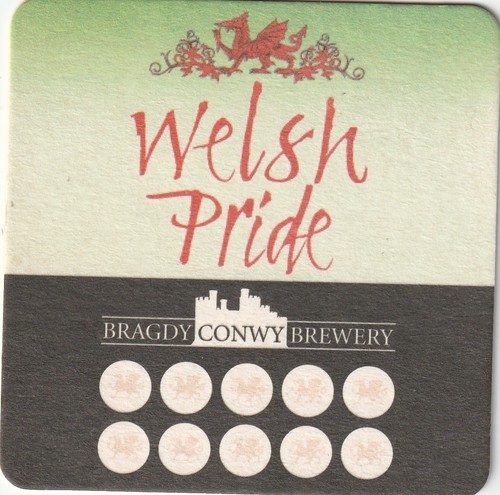 Beer mat conwy brewery - -,