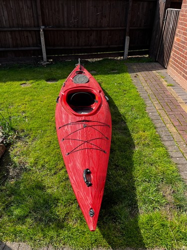 Touring kayak river - river, /