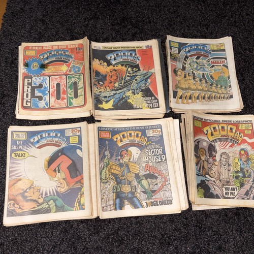 2000ad progs 300 - 300-409, x110