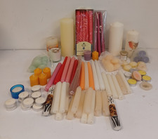 Assorted Candles Bundle - Mixed Sizes/Brands/Scents - 6kg - See Photos F15 W161