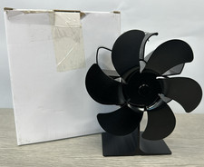 Stove Fan Wood Log Burner Fan Wood Burning 6 Blades 6LB