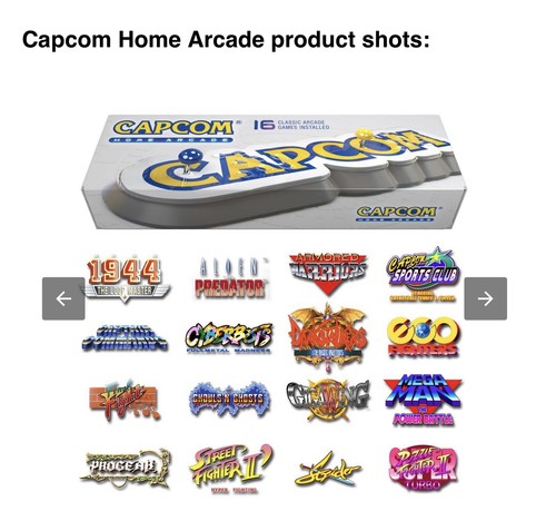 Capcom home arcade joystick - capcom,
