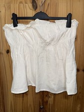 Women’s White Boobtube Size