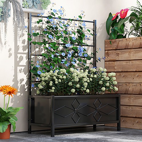 Raised garden planter - garden,