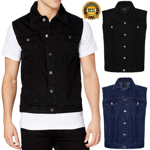 Men denim jacket cotton - denim,