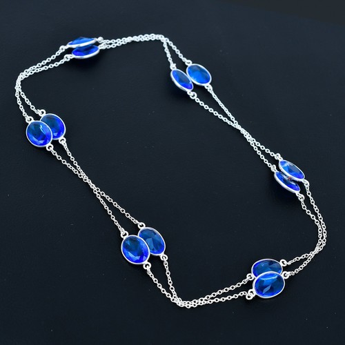 Tanzanite quartz 925 sterling - tanzanite,